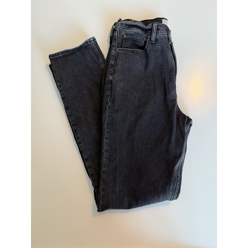 Abercrombie & Fitch Women's Black Washed Jeans Size 30/10L 0099